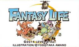 Fantasy Life Title Screen
